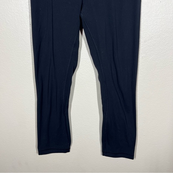 Lululemon Womens Align Crop *21" Black High Rise Leggings Size 4 - Picture 3 of 8